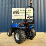 Rear view of New Solis 26M (Side Shift) Compact Tractor