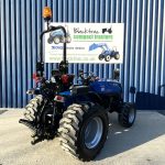 Blue Solid Compact Tractor