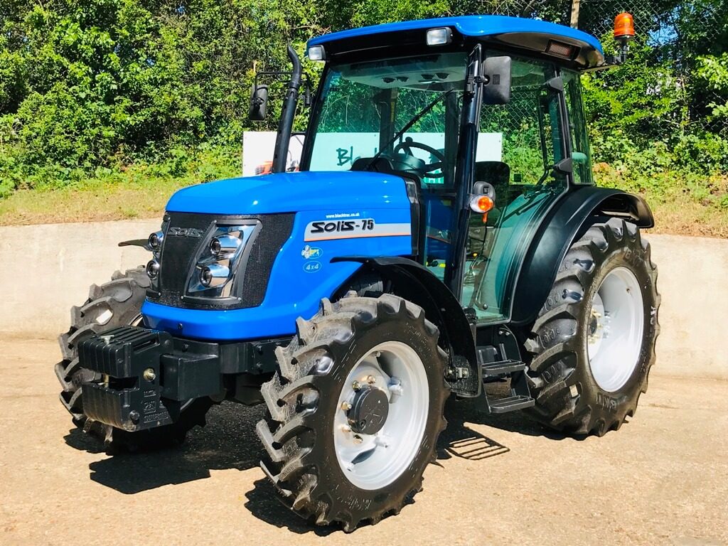 New Solis 75 4WD Compact Tractor