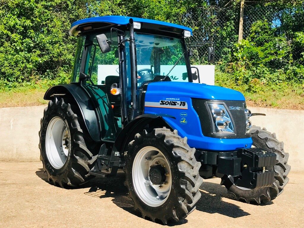 New Solis 75 4WD Compact Tractor