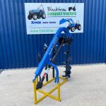 New Post Hole Borer for Compact Tractor with borers shown on display stand