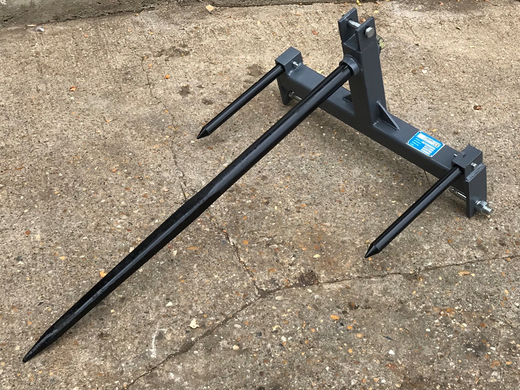 New Bale Spike for Compact Tractor Blacktrac Compact Tractors
