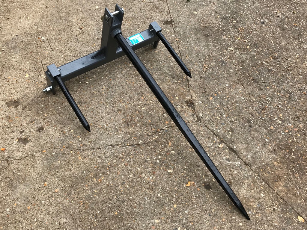 New Bale Spike for Compact Tractor Blacktrac Compact Tractors