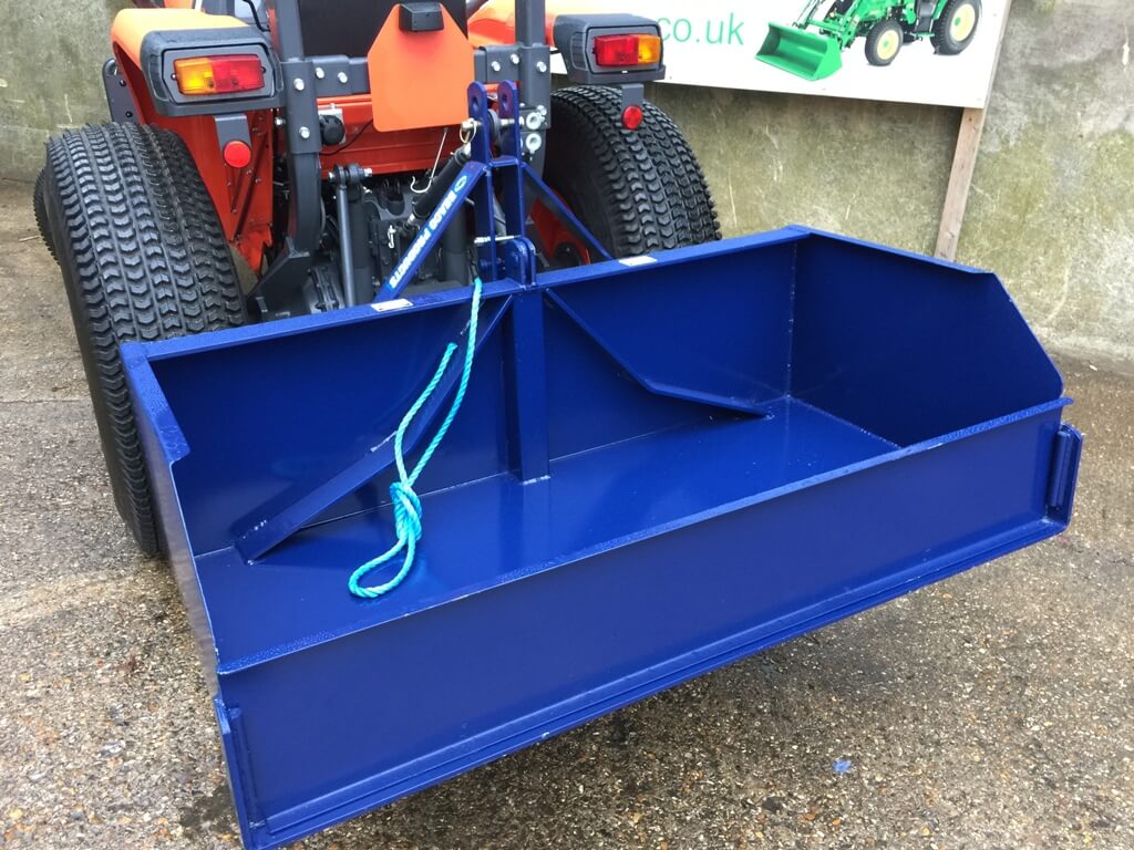 New 4ft Tipping Transport Box Blacktrac Compact Tractors