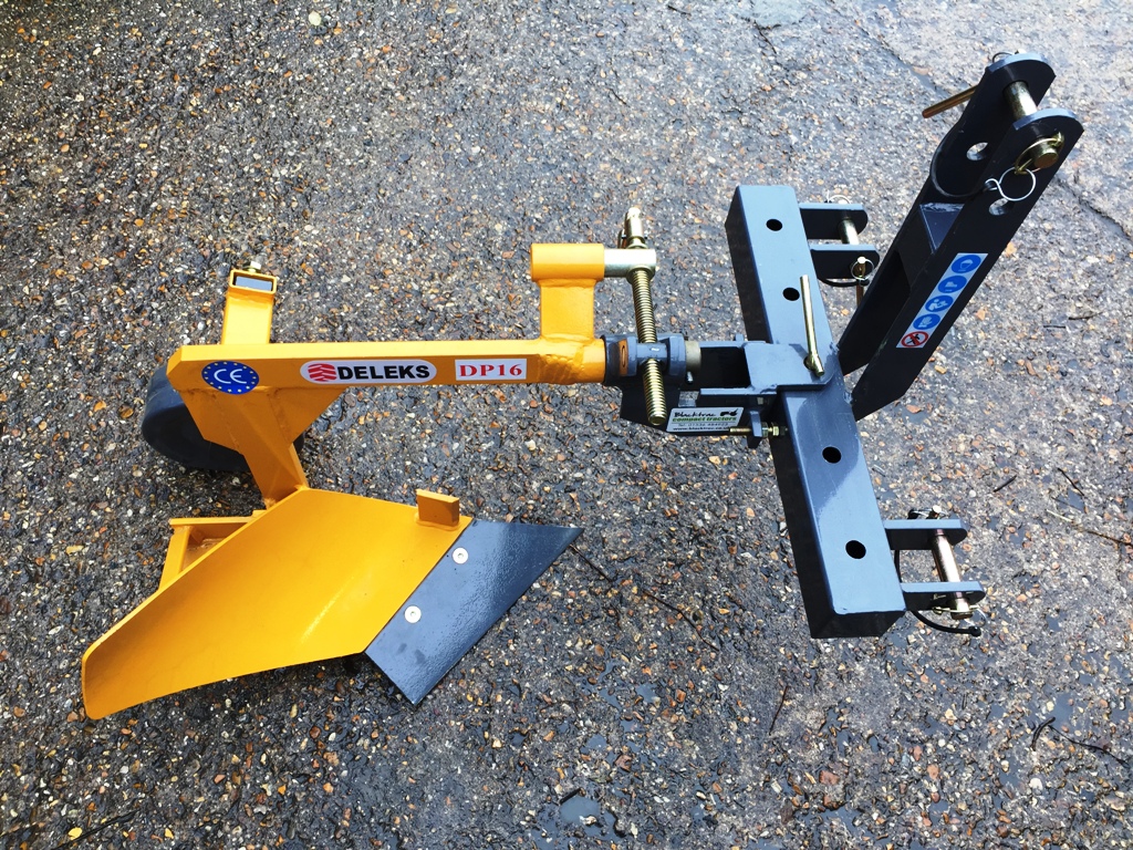 New Single Furrow Plough For Compact Tractor Blacktrac Compact Tractors