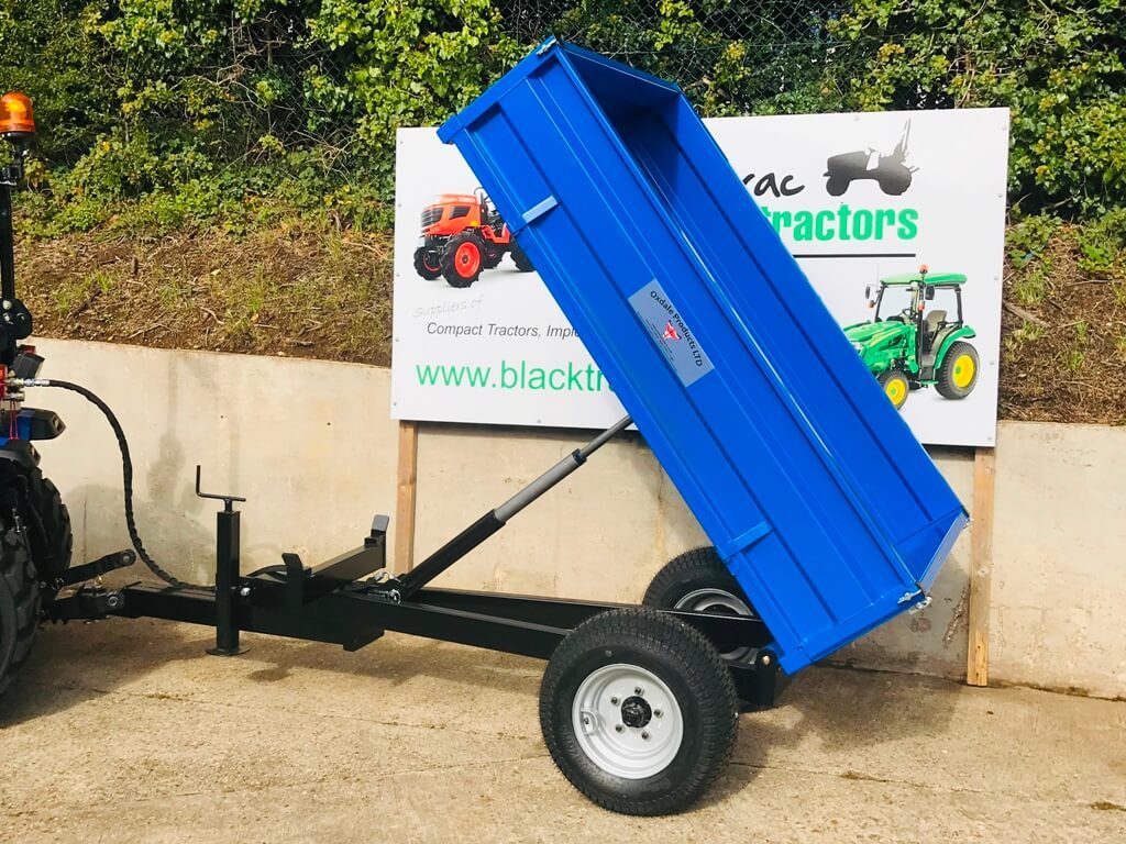 New Oxdale Heavy Duty 1.5 Tonne Dropside Tipping Trailer