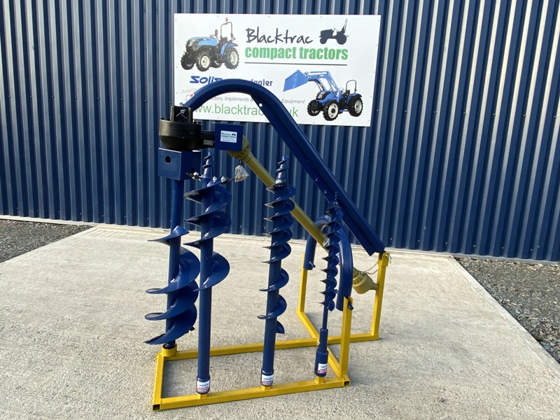 New Post Hole Borer for Compact Tractor Blacktrac Compact Tractors