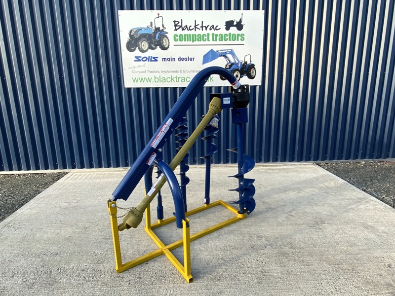 New Post Hole Borer for Compact Tractor Blacktrac Compact Tractors
