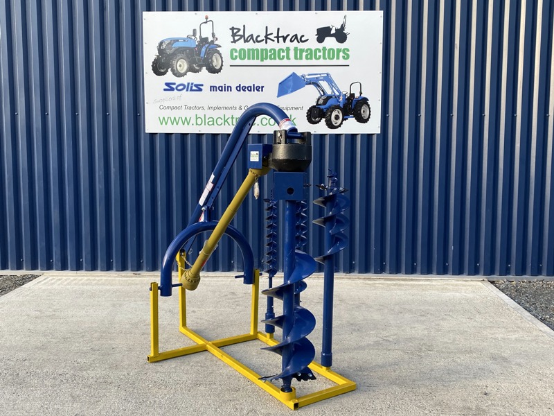 New Post Hole Borer for Compact Tractor Blacktrac Compact Tractors