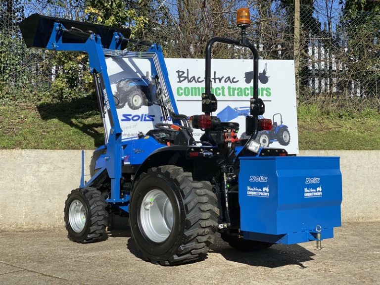 Compact Tractor Rear Counterweight Block Blacktrac Compact Tractors