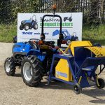 Solis 20 Compact Tractor with New Rosselli 700R PTO Driven Saw Bench