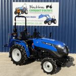 solis compact tractor with Beaconsfield mole plough