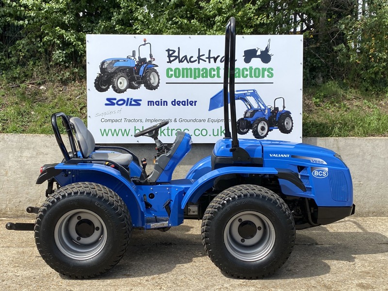 BCS Valiant V650 Compact Tractor Blacktrac Compact Tractors