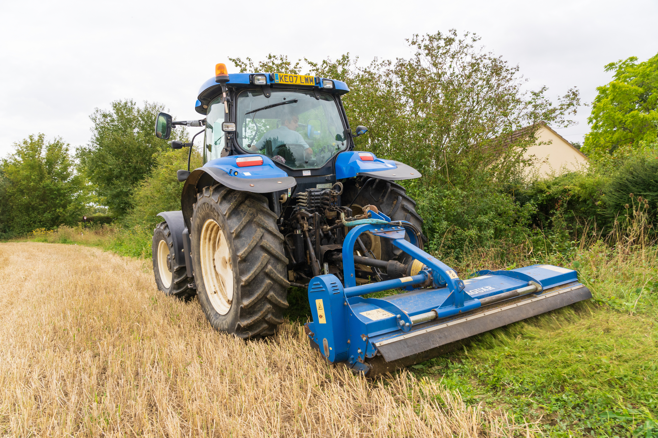 Grass tractor