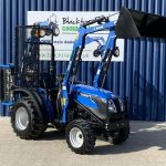 blue solis compact tractor