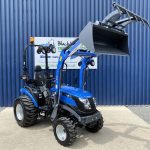 Solis 26 Compact Tractor with Hydraulic Grab Bucket