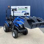 Solis 26 Compact Tractor with Hydraulic Grab Bucket