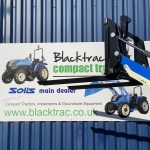 Loader & 3 point linkage Pallet Forks for Solis Cochet Loader