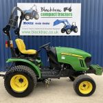 Side View Of John Deere 2025 HST Compact Tractor