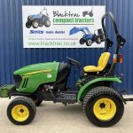 John Deere 2025 HST Compact Tractor Side View