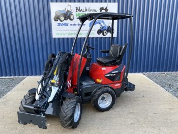 Front view of Norcar A6226 4WD Telescopic Loader