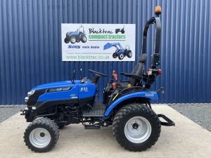 Side view of Solis 26S (Shuttle) 4WD Compact Tractor