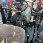 Inside cab of McCormick C100 Max Tractor with Sigma 4 Front Loader