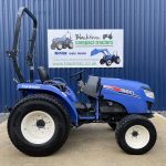 Side view of Iseki TLE3400 Compact Tractor