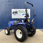 Rear view of Iseki TLE3400 Compact Tractor