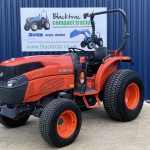 Front view of Kubota L1501 HST Compact Tractor