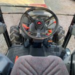 Inside cab of Massey Ferguson 1750M Tractor
