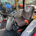 Inside cab of Massey Ferguson 1750M Tractor