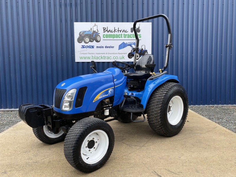 Front view of New Holland TC35DA HST Compact Tractor