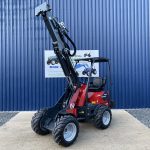 Front view of Norcar A7240 4wd Telescopic Loader
