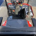 View from operator seat of Norcar A7240 4wd Telescopic Loader