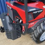 Close up of the rear of Norcar A7240 4wd Telescopic Loader