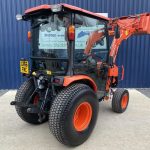 Rear view of Kubota B3150 HST Compact Tractor with Loader & Bucket