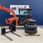Pallet Forks and tyres included with Kubota B3150 HST Compact Tractor with Loader & Bucket