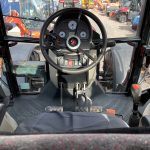 Inside cab of Massey Ferguson 5710 Tractor