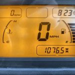 Hour clock view of John Deere 855D Double Cab