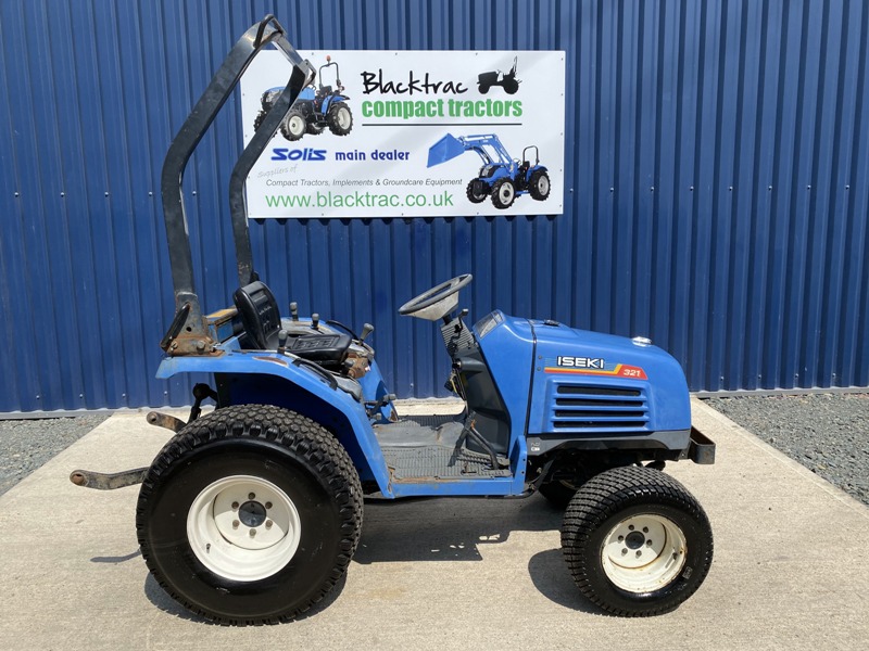 Side view of Iseki 321 Compact Tractor