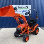 Front view of Kubota BX231 Compact Tractor