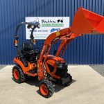 Front view of Kubota BX231 Compact Tractor