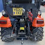 Rear view of Kubota BX231 Compact Tractor
