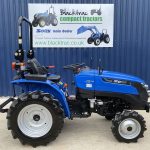 Side view of new Solis 16 4WD Compact Tractor