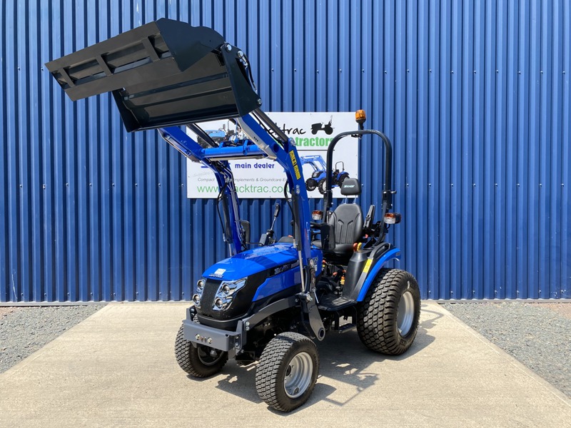 New Solis 26 HST Compact Tractor with Loader & 41 Front Bucket