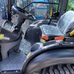 Inside cab of Solis 26 HST Compact Tractor