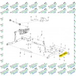 3 point linkage stabliser arm 16 20 26m 2