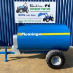 Side view of New Fleming MS150 Towable Muck Spreader