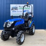 Front view of Solis 26HST Compact Tractor